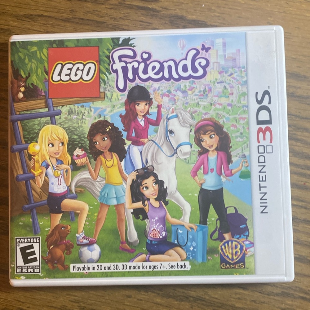 Lego Friends Nintendo 3DS game